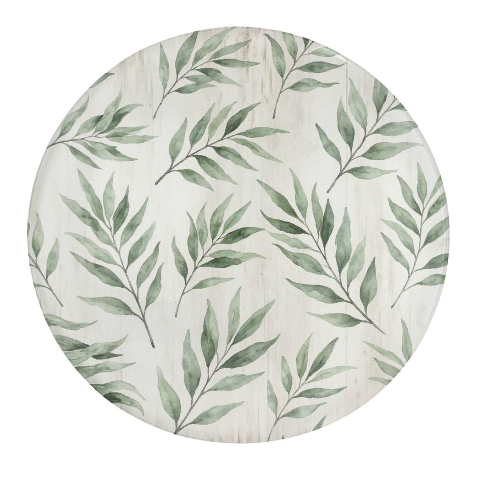 Fekiloot Style Green Leaves Refrigerator Magnet Fridge Magnet2 Pcs
