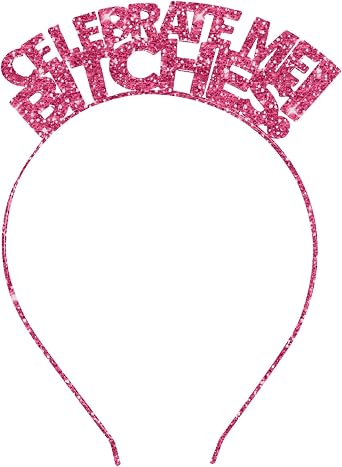 RhinestoneSash Birthday Crown - Birthday Party Outfit - Bachelorette Party Supplies - New Years Headband