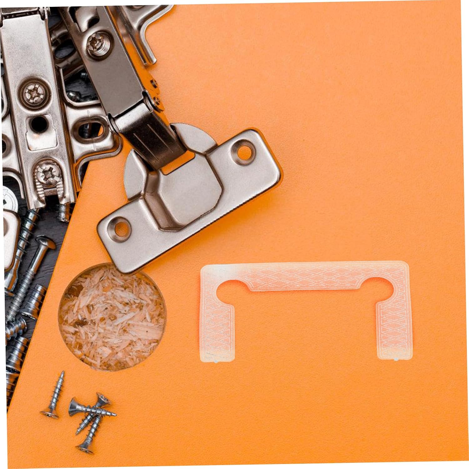 40pcs Gasket Replacement Kit Non-slip Hinge Pads for Shower Door Hardware Bathroom Door Seal Strip Accessories