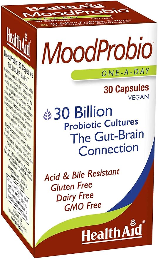 Health Aid Moodprobio 30Billion Vegan 30 Cápsulas Vegetales