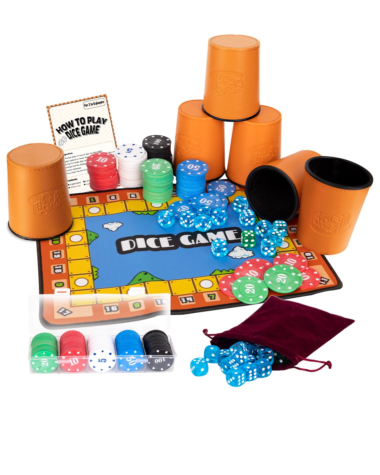 Amazon | Extguds サイコロゲームセット ライアーズダイス用