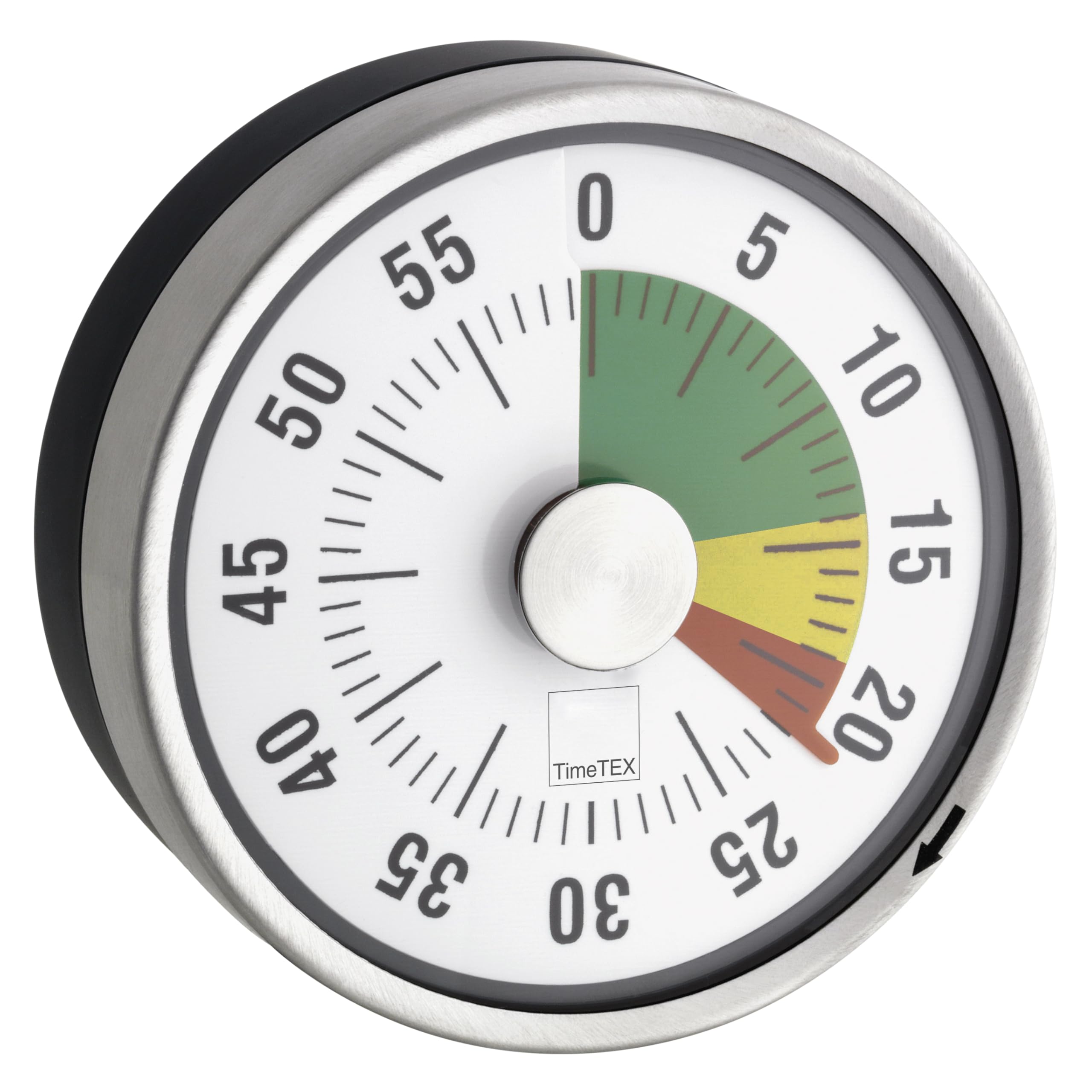 TimeTex Compact Time Clock with Magnet and Hanging Disc