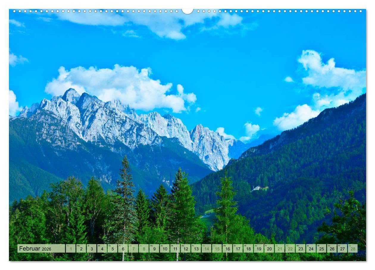 Slowenien - Impressionen eines Naturjuwels (hochwertiger Premium Wandkalender 2026 DIN A2 quer), Kunstdruck in Hochglanz: Kleines Land mit großartiger Natur (CALVENDO Natur)