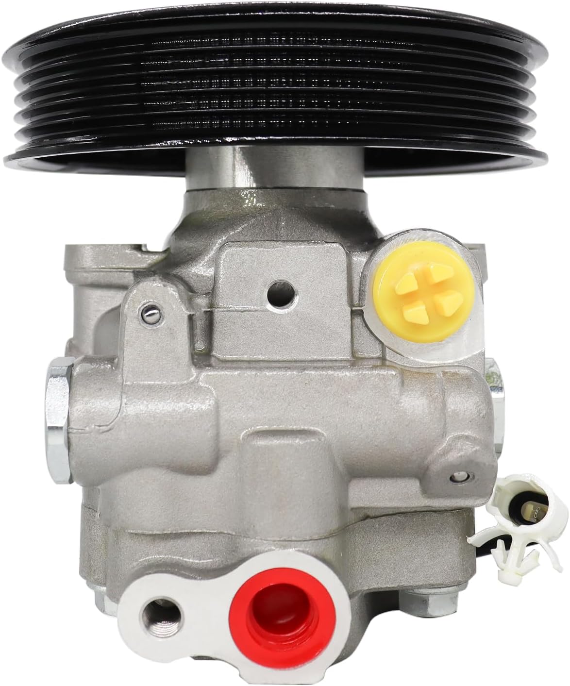Detroit Axle - Power Steering Pump for 2003-2007 Subaru Forester 2004 2005 2006 Power Steering Pump with Pulley Replacement 96-5330