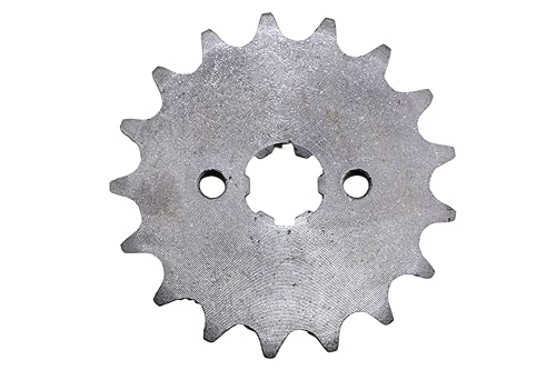 Vista 18 de Motocicleta 420-18T Piñón delantero de 0.787 in para motocicleta de 50 cc, 70 cc, 90 cc, 110 cc, 125 cc, motocross, mini bicicleta, TaoTao, Roketa