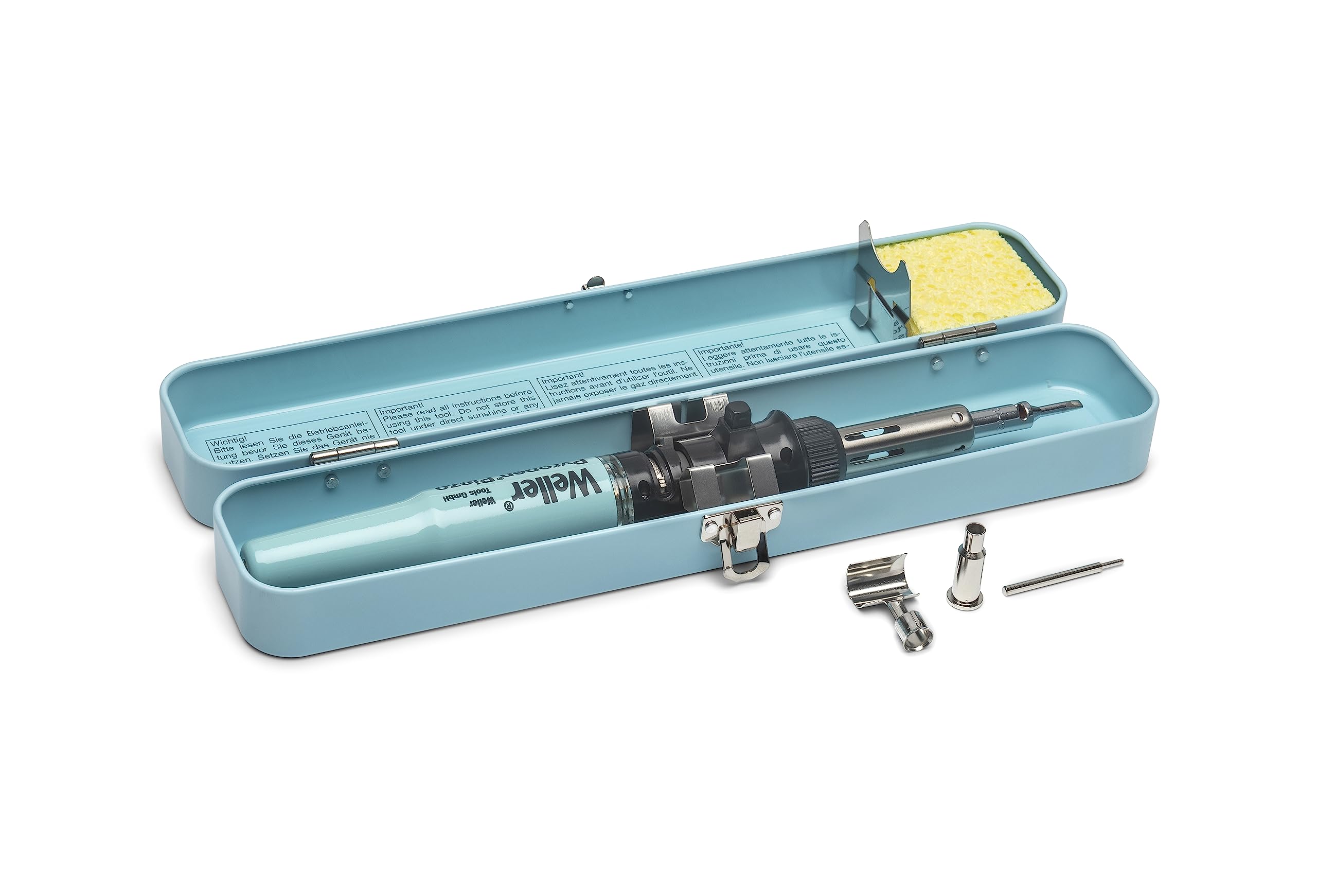 Saldatore a gas Weller Pyropen Piezo 650 °C 180 min + accenditore piezo T0051605899
