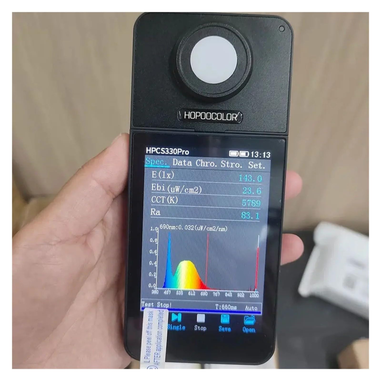 Ręczny Spektrometr HPCS-330Pro 380-1000nm