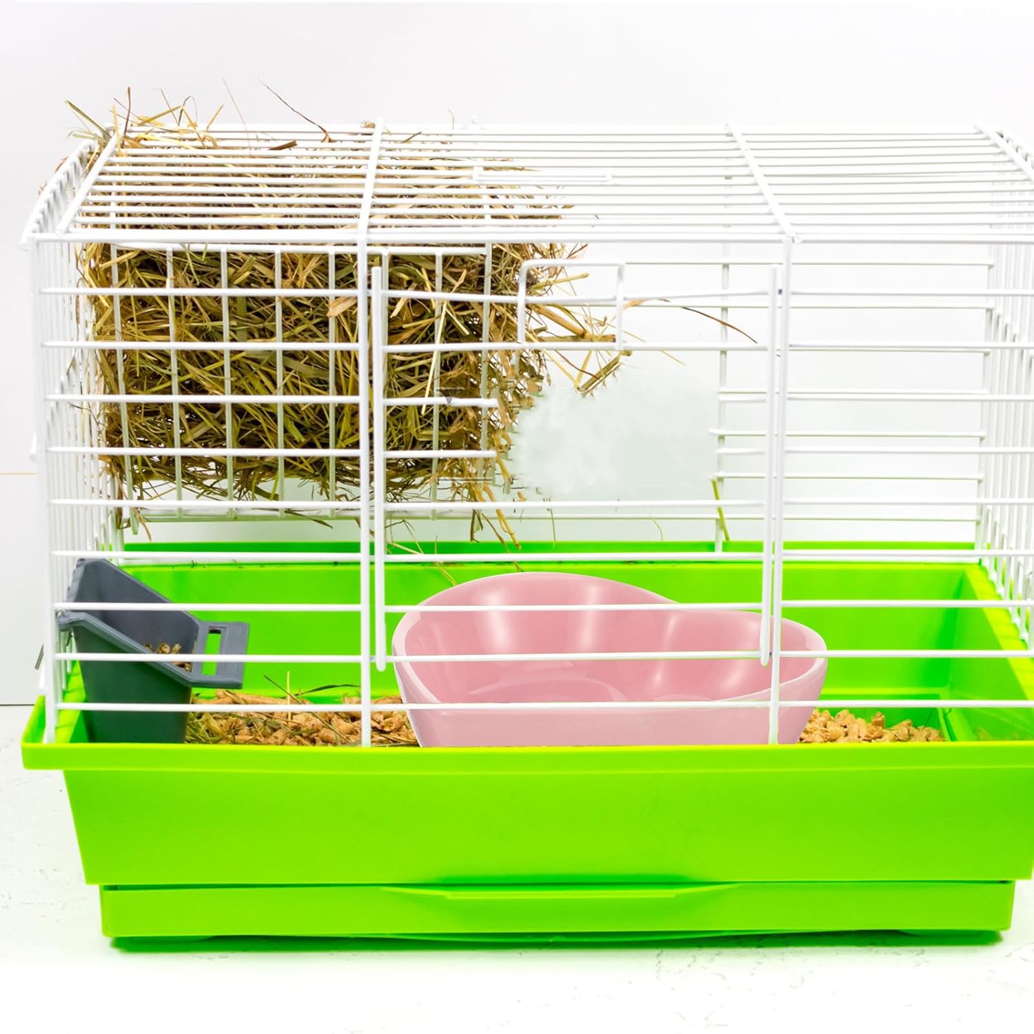 Heart Shaped Ceramic Pet Bowl for Squirrels and Rats with Smooth Surface and Replaceable Design, for Feeding Small Animals Like Hamsters and Dwarf Pets