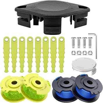 ACFHRL2 Replacement Trimmer Head & Spool Kit for Ryobi 18V 24V 40V