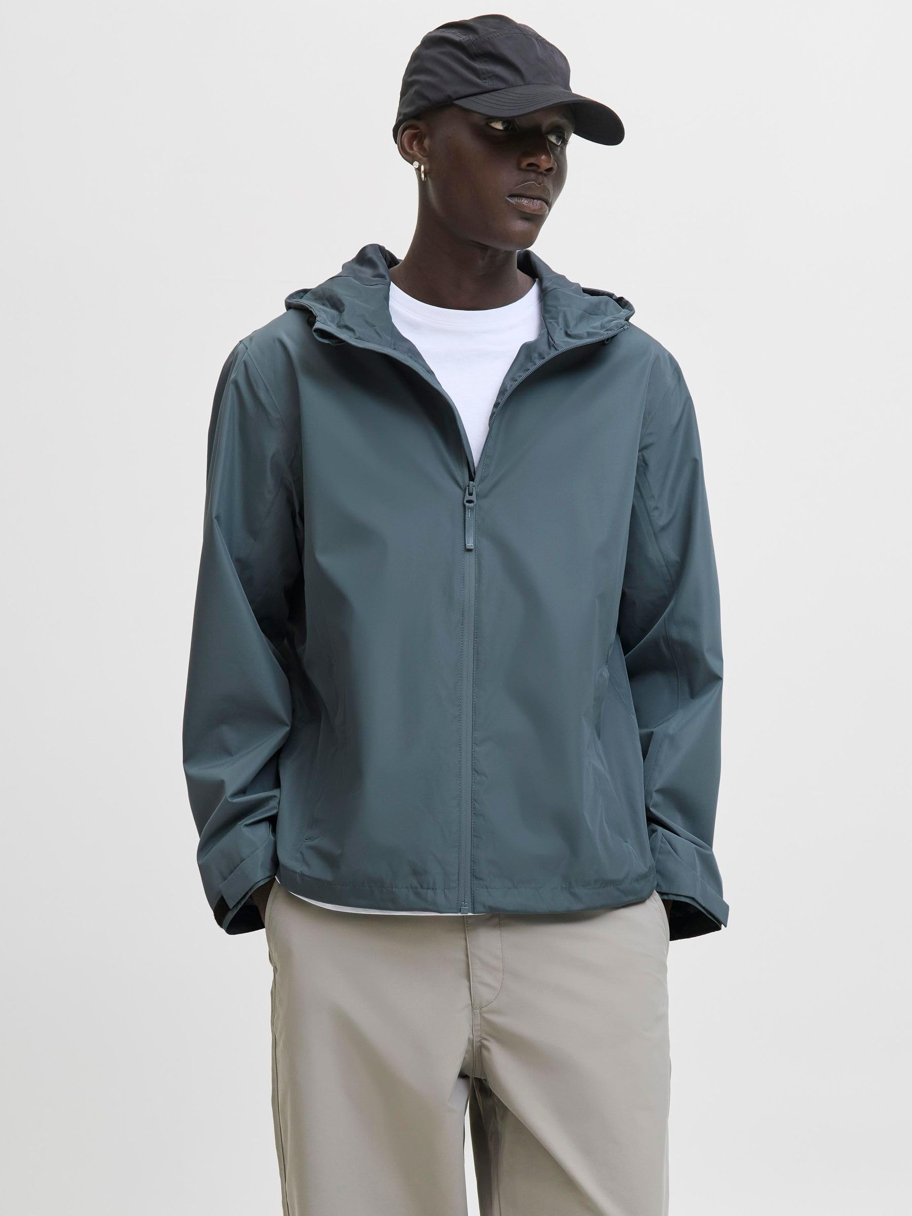 JACK & JONES Męska kurtka Jjeflynn Functional Noos, Stormy Weather, x_l, stormy pogoda, L