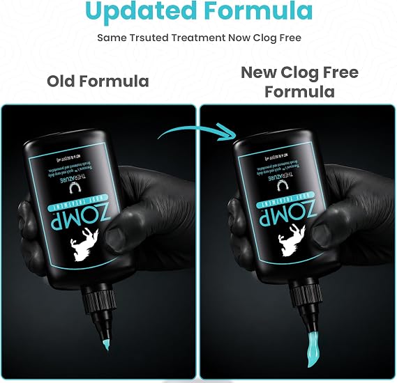 Zomp Liquid Hoof Thrush and White Line Treatment for Horses: Effective for Thrush Relief and Prevention on All Hooved Animals