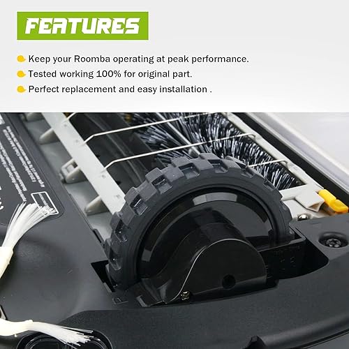 Miniatura 5 de Par de módulos de rueda de accionamiento derecha izquierda para iRobot Roomba 500 600 700 800 900 serie intercambiable 880 980 960 860 864 por SPRYAR