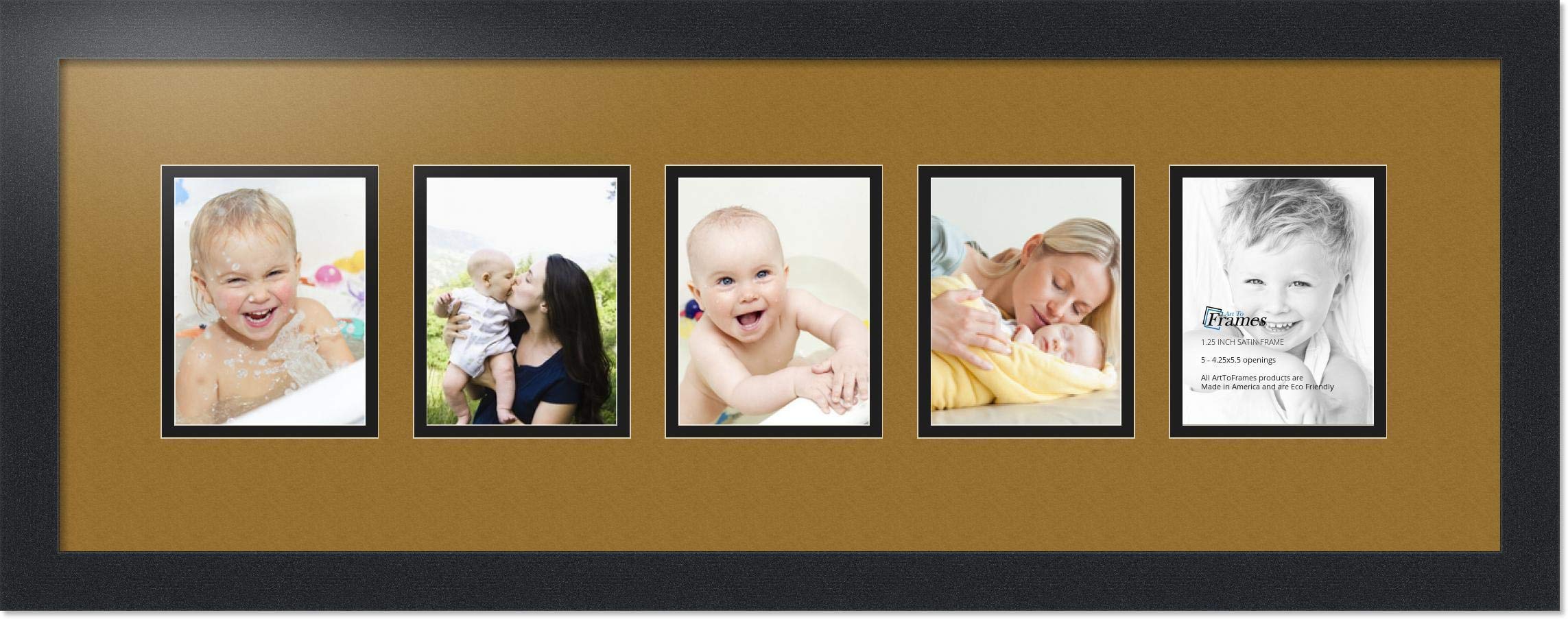 Amazon.com - ArtToFrames Collage Photo Frame Double Mat with 5