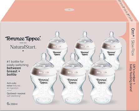Tommee Tippee Natural Start Baby Bottle Breast-Like Teat 0m+ 260ml