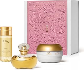 O BOTICARIO Lily Women's Perfume Gift Set Trio, 3-Piece