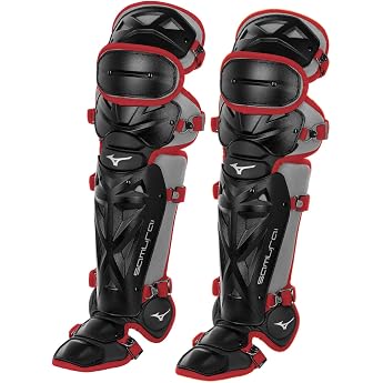 Mizuno Jungen Protective Catchers 380383.9052.01.0000 Samurai Youth Shin 368 cm Baseball Catcher Gear