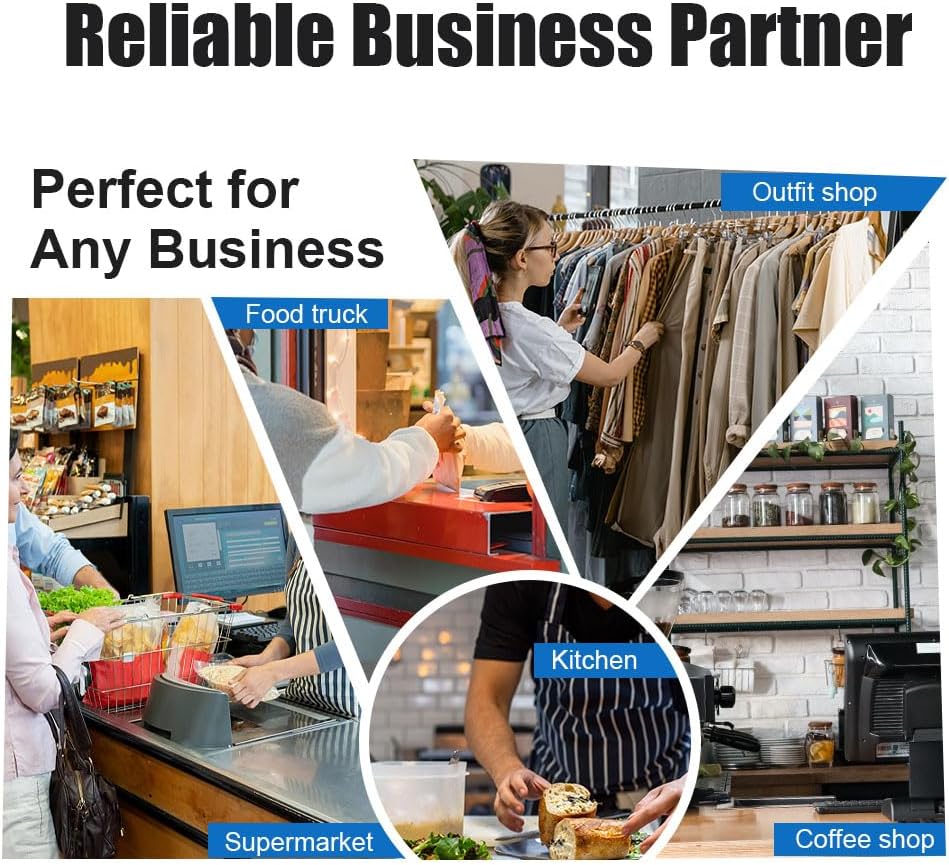 Rongta Thermal Receipt Printer, 80mm High-Speed POS Printer with Auto Cutter, 250mm/s, Ideal for Kitchen & Small Business, Compatible with Windows, Linux, MacOS - Image 7