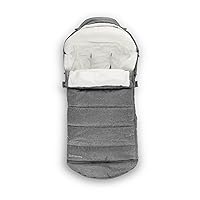 Vista 18 de Uppababy CozyGanoosh 2-en-1 Saco térmico estacional - Se adjunta fácilmente a los cochecitos Uppababy y RumbleSeat – Forro desmontable ultra suave