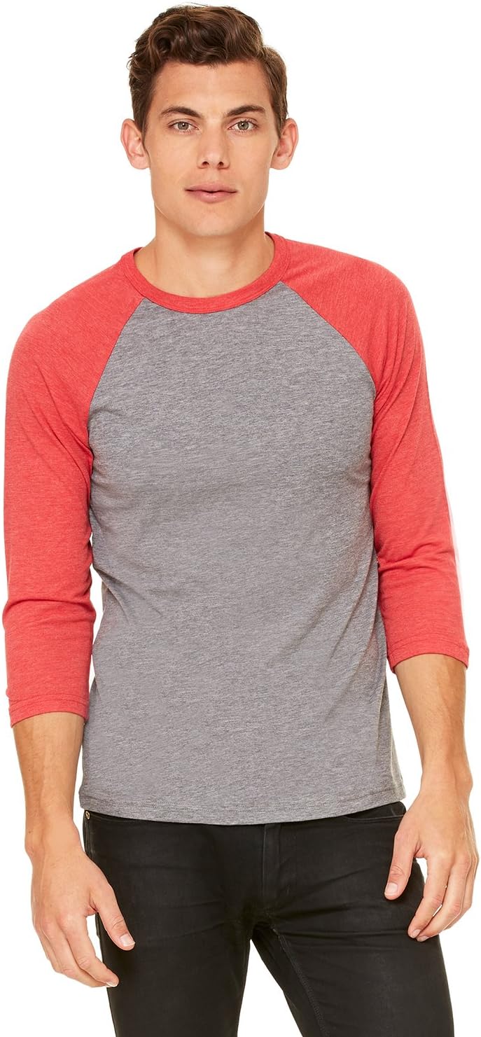 Unisex Three-Quarter Sleeve Baseball Tee
