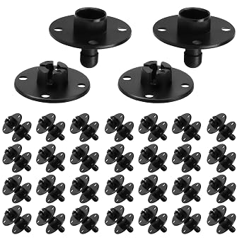 Mounting Clips Replacement for Panel BeauClips Fastener, Upholstery Fasteners Clip for Panel BeauClip Fasteners, 30 Pack, Each Fastener BeauClips Can Hold Up to 15 Pounds