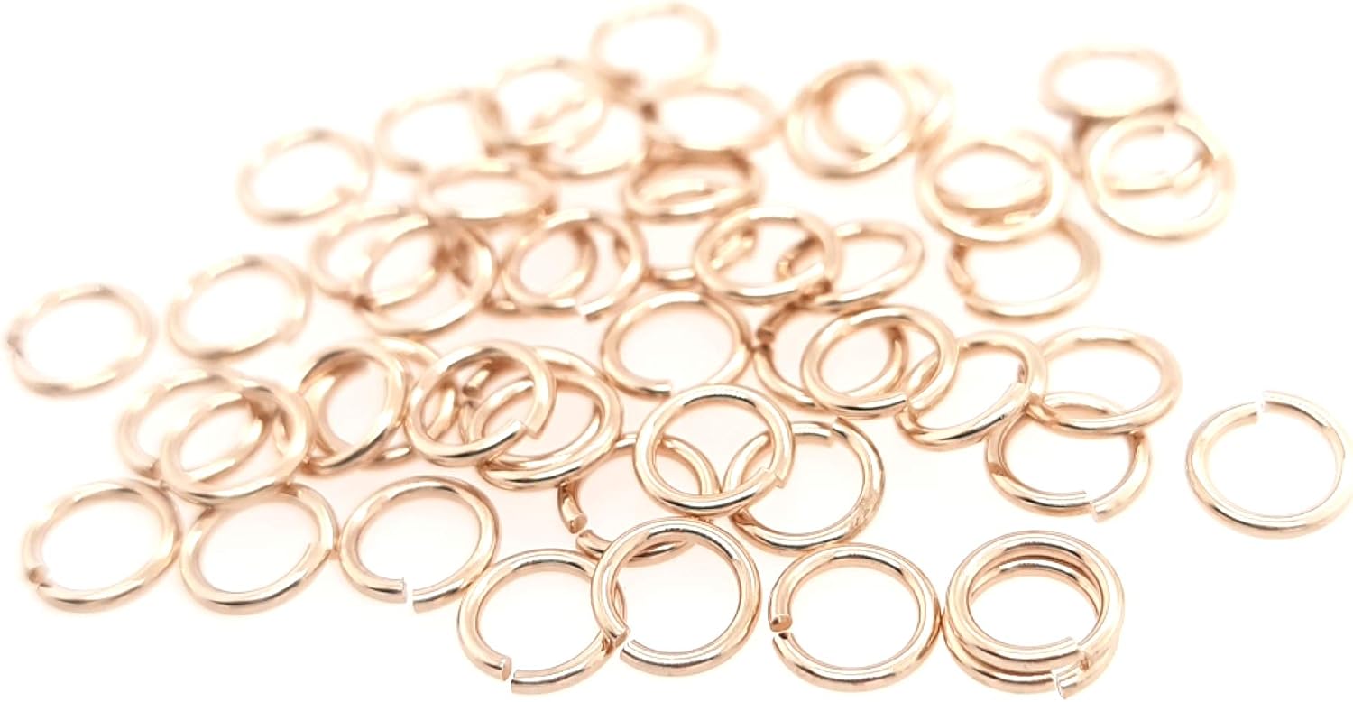 14/20 Gold Filled Round Open Jump Rings, 20 Gauge, 50pcs by CRAFT WIRE