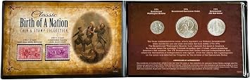 U.S. Mint Classic Birth of A Nation Coin & Stamp Collection
