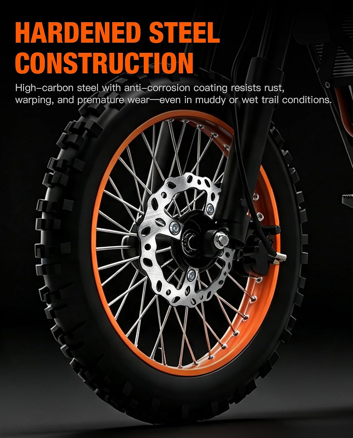 190mm Brake Disc Rotor for Tuttio Tutti Soleil 01 Electric Dirt Bike