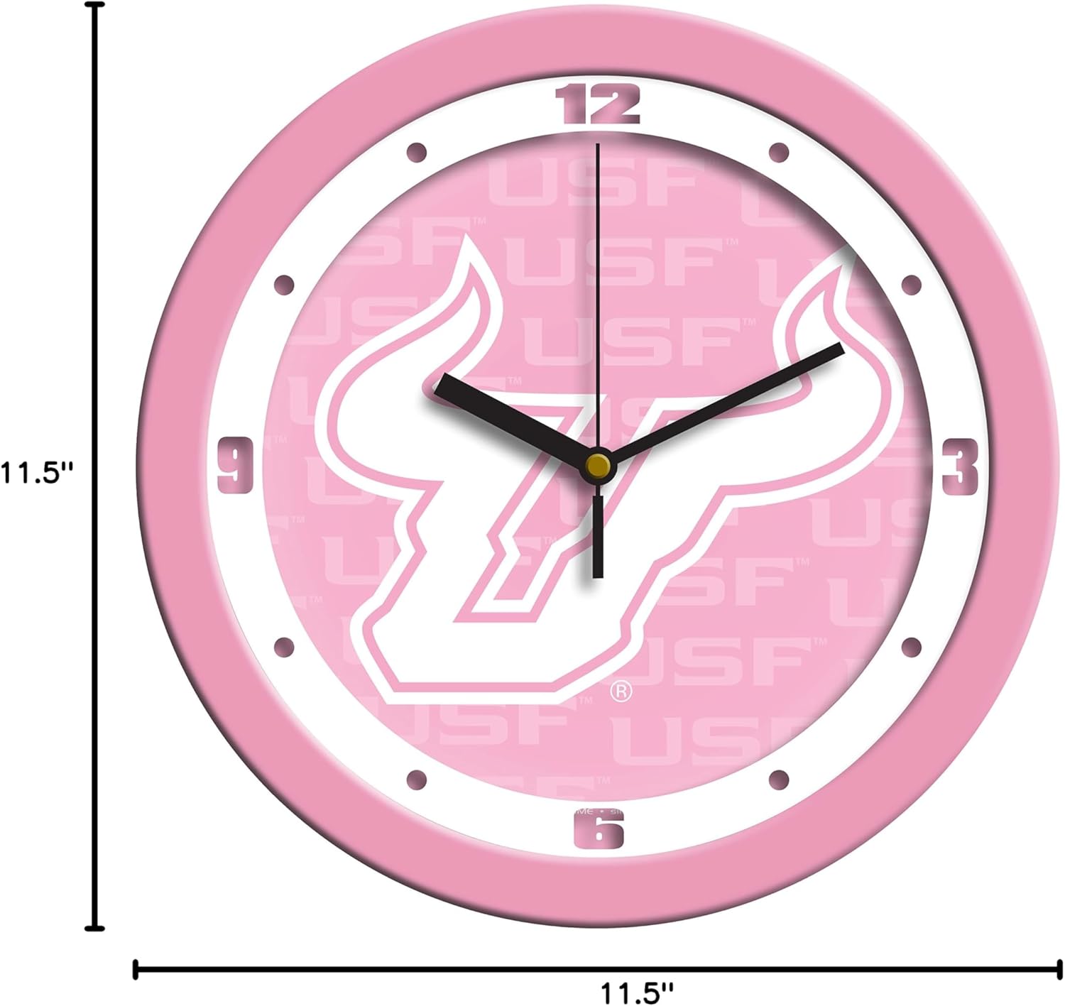 SunTime Pink Wall Clock