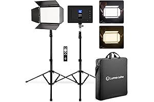 Lume Cube Studio Panel 2-Point Lighting Kit: Illuminate Your Creations