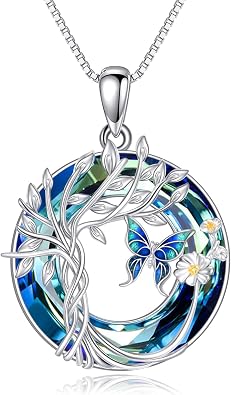 Animals Necklace for Women S925 Sterling Silver Cat/Turtle/Flamingo/Panda/Fox/Hummingbird Crystal Pendant Necklaces Jewelry