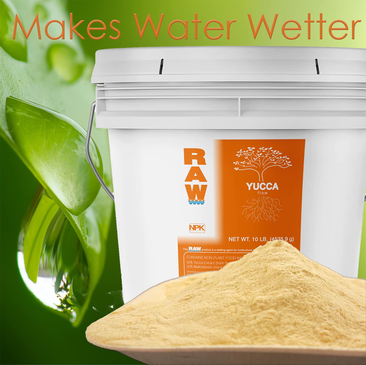 Amazon.com : RAW Yucca 10lb - Natural Wetting Agent for Deeper