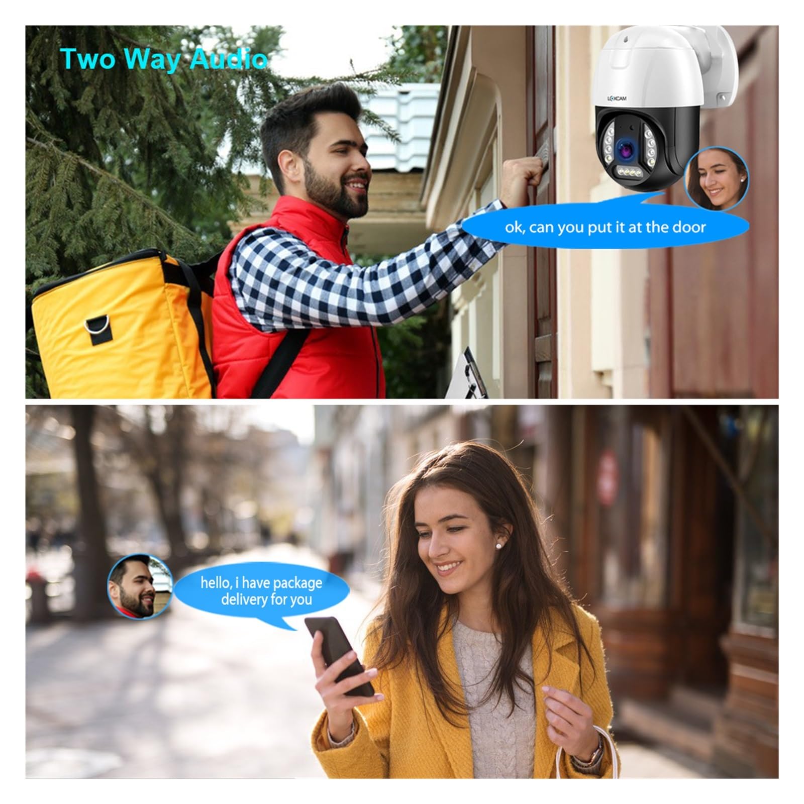 Sistema de cámaras de Seguridad 4K PTZ, Kit NVR, 8 Canales, 8MP, PoE(4T,8MP 8PCS Camera)