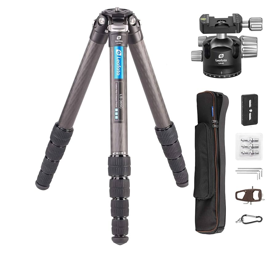 Amazon | Leofoto LS-365C + LH-40 トラベル三脚&ボールヘッド