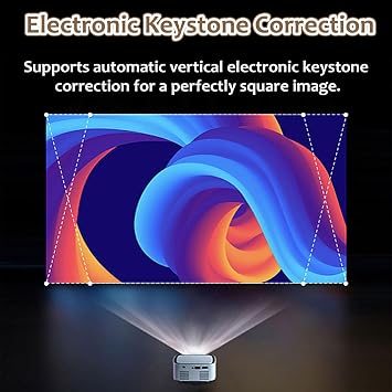 Drawing Projector for Artists, Intelligent Art Projector with Keystone Correction & Adjustable Size, 720P HD Resolution, Multi-Mode Connection for Cakes & Mural Art