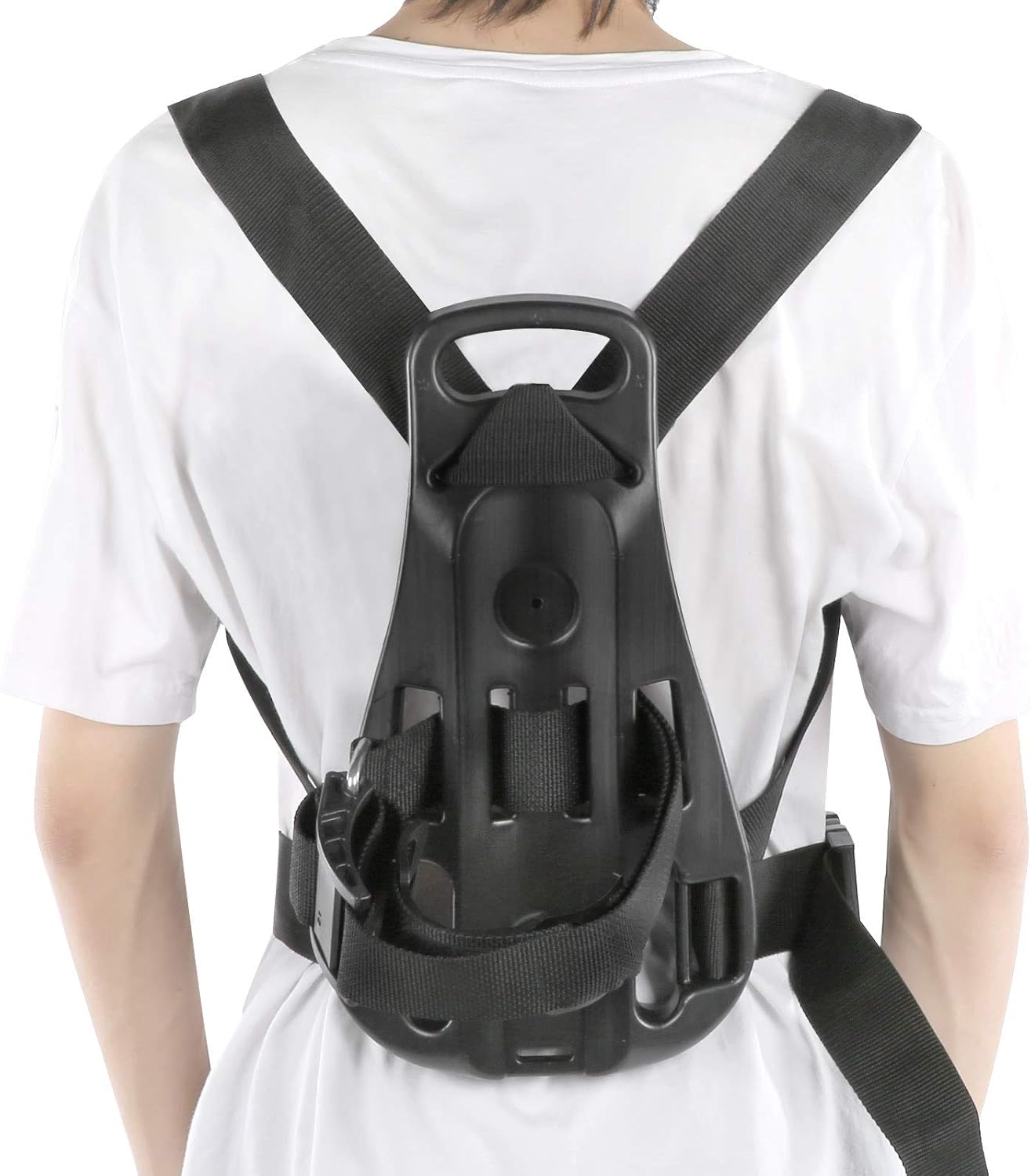 Diving Diving Tank Back Pack, Adjustable Diving Tank Back Holder Oxygen Bottle Bracket Mount