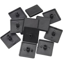 12Pcs 3030 Series European Standard Aluminum Profile End Cap T-Slot Aluminum Profile Accessories