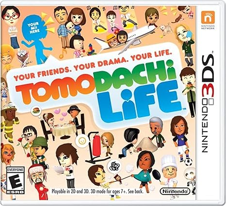 Nu kan du spela Tomodachi Life: Living the Dream på Nintendo Switch 10 71DMjF+d+WL. SX466 Tomodachi Life - Nintendo 3DS