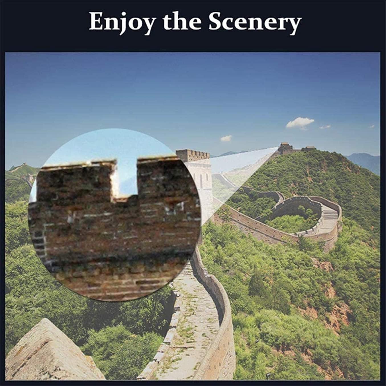 Beginners Telescope Refractors 675X Zoom Monocular Space Telescope Portable Tripod Detection Range 900/60M Ideal Telescope for Beginners