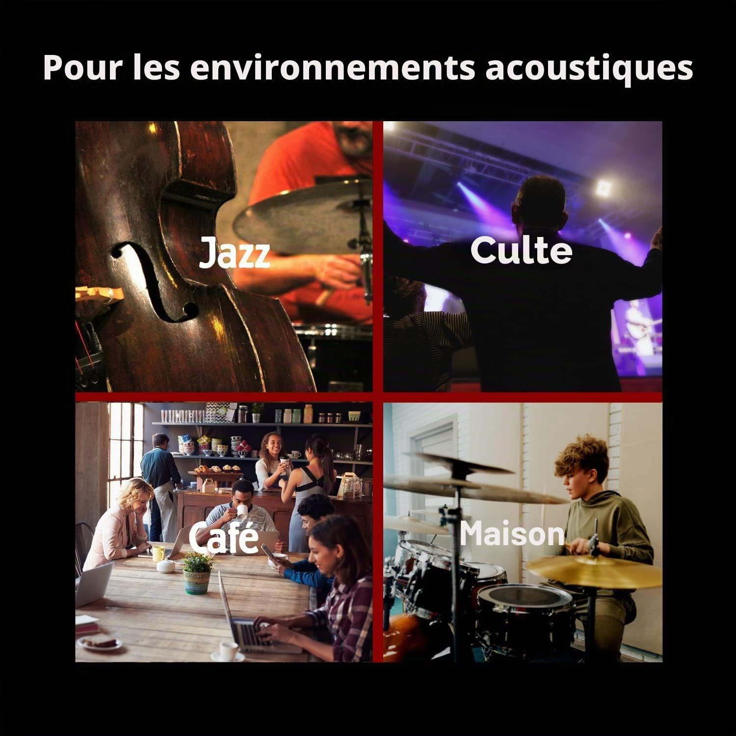 Adoro Silent Sticks - SSX - Baguettes de batterie silencieuses - Baguettes de batterie silencieuses idéales pour la musique acoustique - Volume réduit avec son complet - Aucune paroi d'isolation