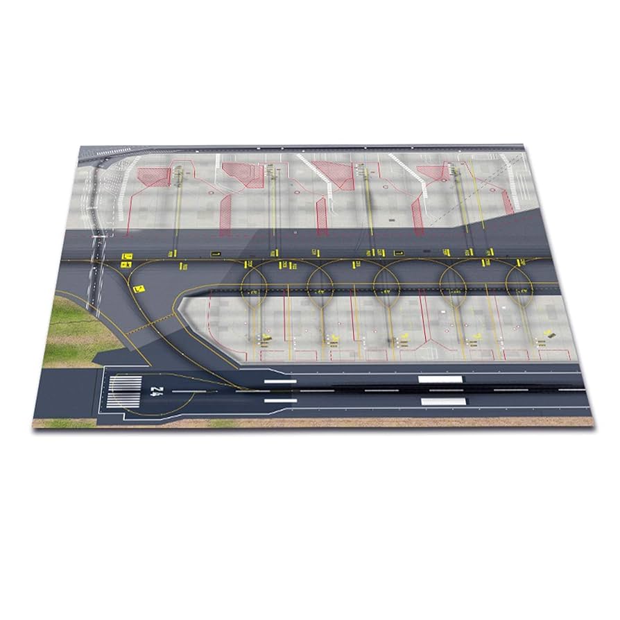 Amazon | 地域モデル空港レイアウトシートエプロン1/4001/500