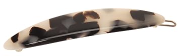 France Luxe Oblong Tige Boule Barrette, Ivory Tokyo