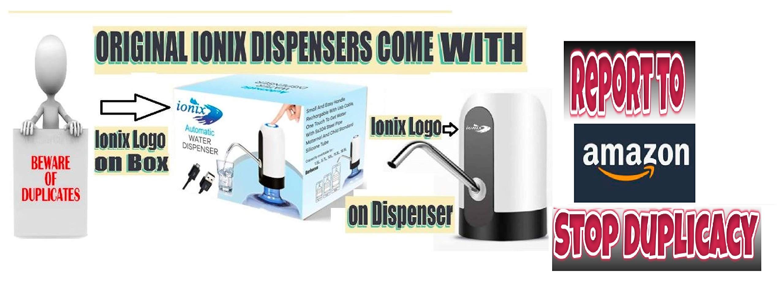 Buy Ionix water dispenser for 20 litre bottle jar, water dispensers