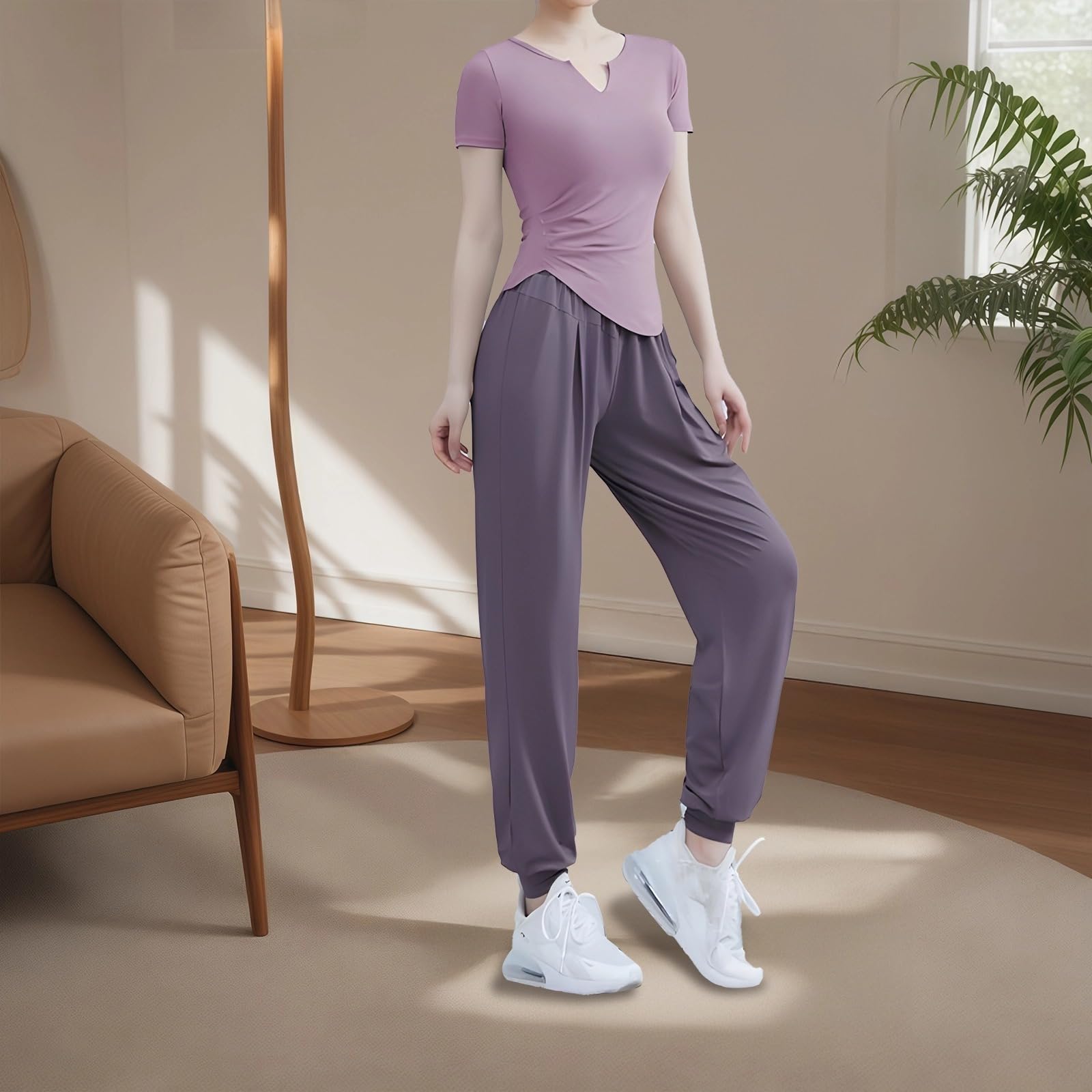 Conjunto de ropa deportiva para mujer, conjunto de 5 piezas, ropa de yoga, conjuntos de entrenamiento de manga larga para mujer, diseño negro, tela transpirable cómoda, XXL para 135-150 libras de