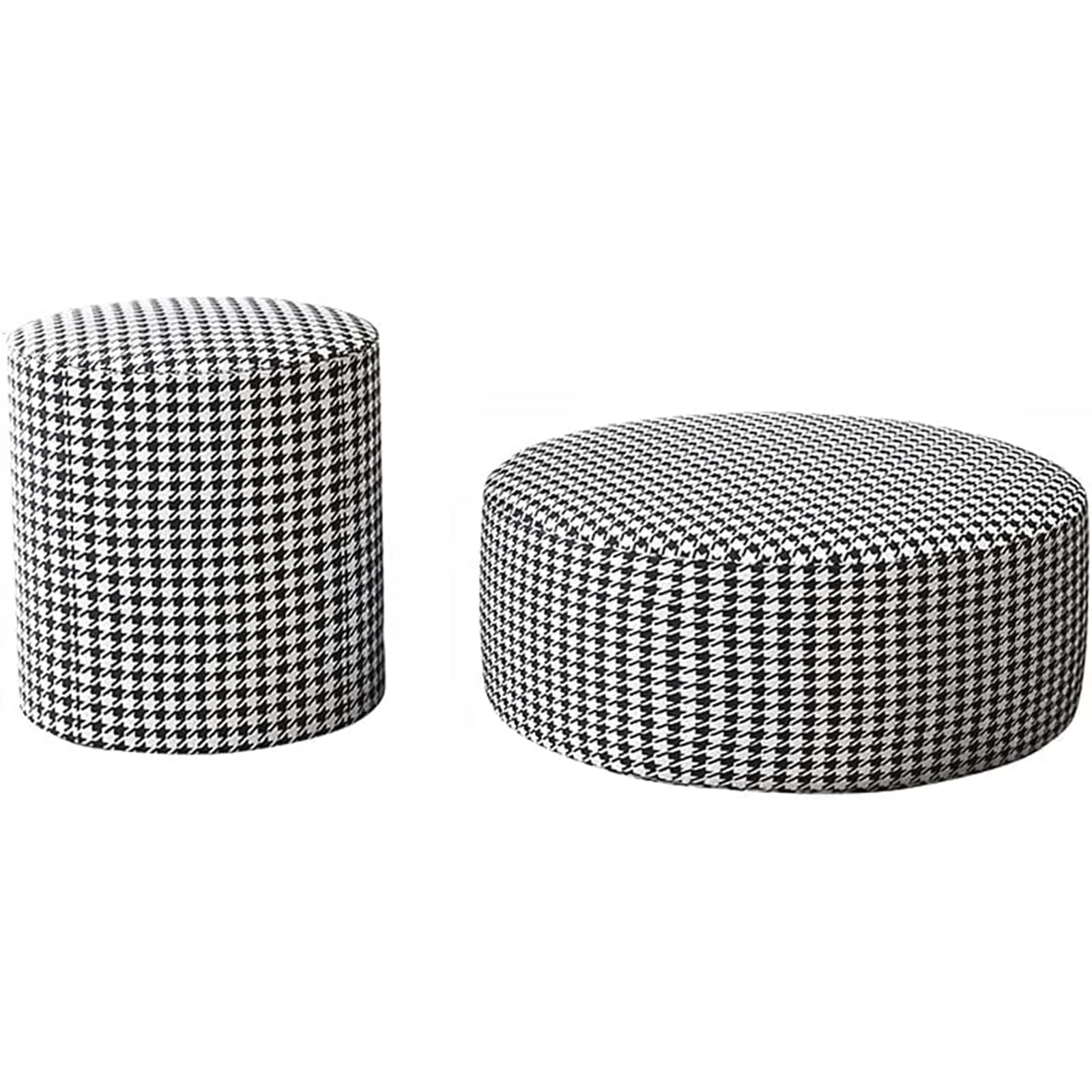 Tabouret bas en lin stable pour corriger la posture assise au bureau
