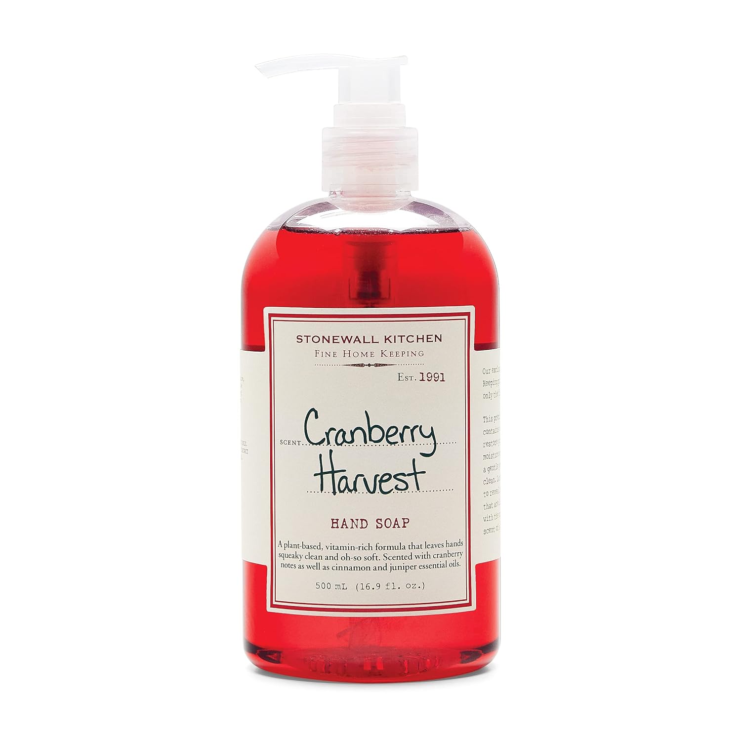 Stonewall Kitchen Cranberry Harvest Hand Soap, 16.9 oz