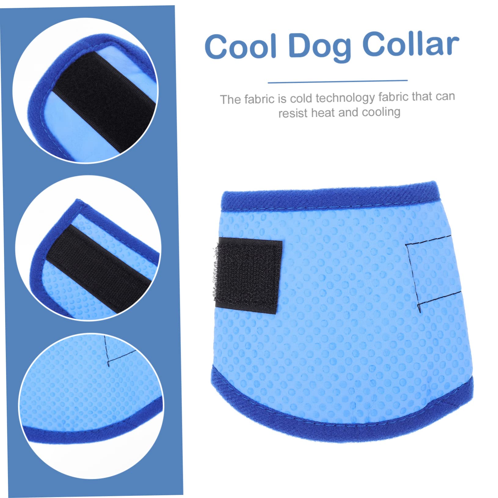 POPETPOP Lot De 4 Bandanas Rafraîchissants pour Chien Confortables Et Respirants