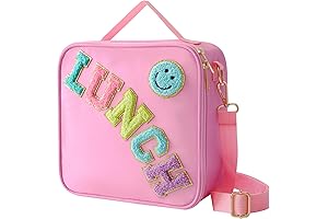 A Smile-Inspired Lunch Bag for Girls: The Insulated Lunch Bag with Adjustable Shoulder Strap
