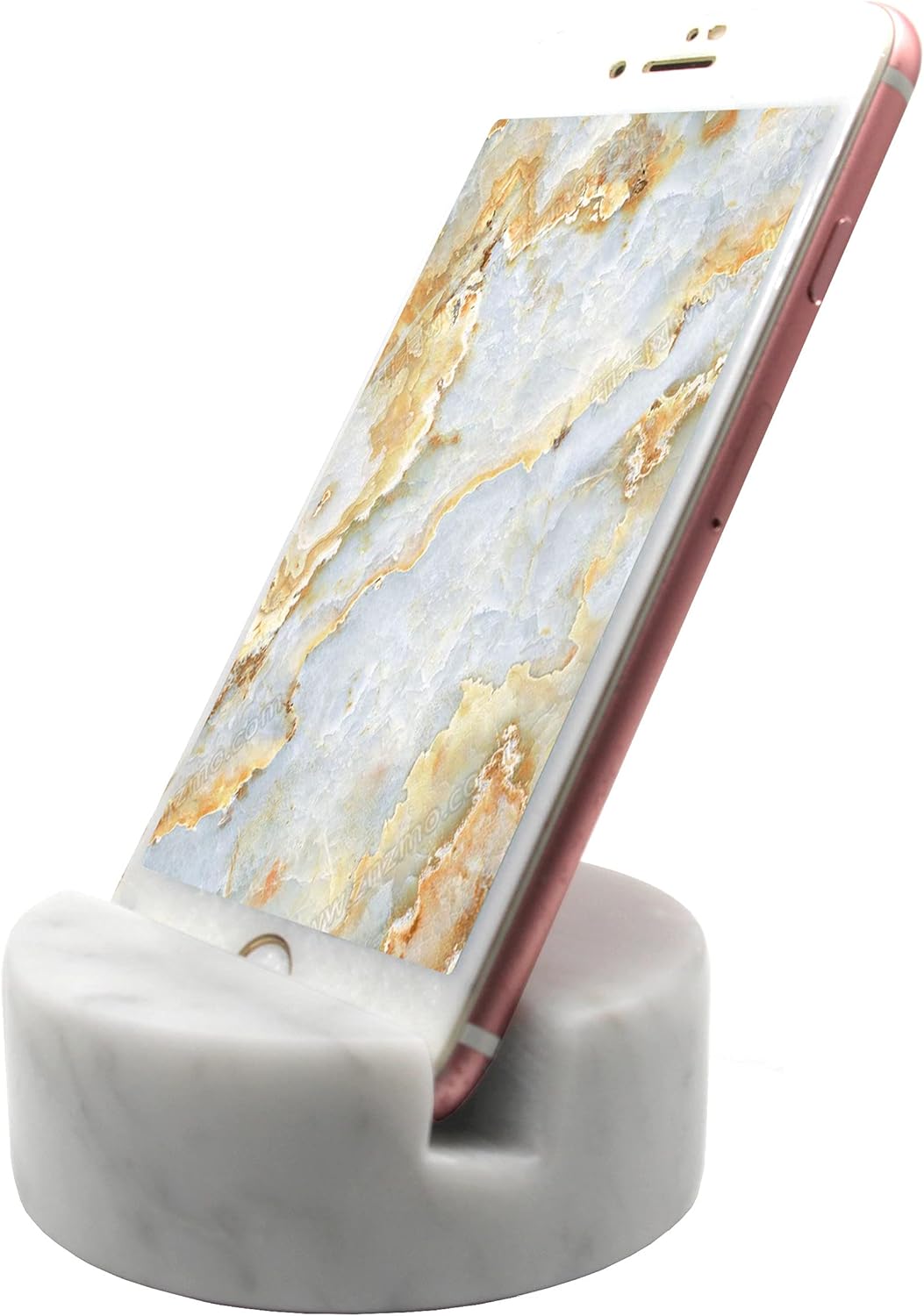 fashciaga Luxurious Marble Cell Phone Stand Holder for Cellphone Tablet