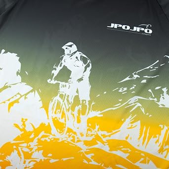Dirt Bike Shirts for Men Off Roading Motocross Jersey Mens Long Sleeve Cycling Jersey MX Shirt DH BMX Jersey Dirtbike Gear