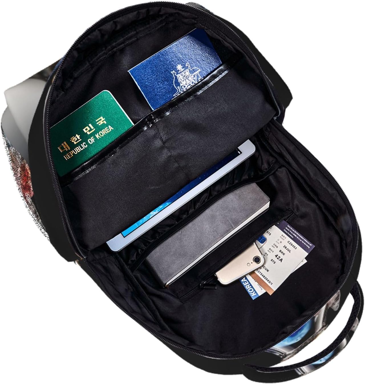 Perfume Bottle Cute Backpack Waterproof Lightweight Casual Backpack One Size Daypack Travel Laptop Bag For Men Women image 5